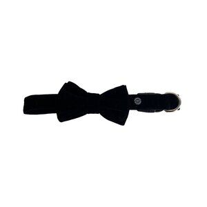 Max Bone Velvet Bow Tie Collar For Dogs